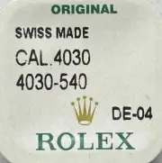ROLEX NEW FACTORY SEALED REVERSING WHEEL MOUNTED 4030 540