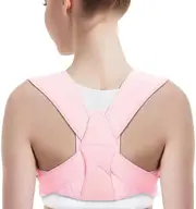 Ersam Posture Corrector for Women and Men, Adjustable Upper Back Brace for Clavicle Support and Providing Pain Relief from Neck, Shoulder, and Upp...