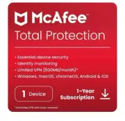 McAfee Total Protection 2024 | Antivirus Internet Security Software | Download