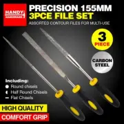 Handy Hardware® 3PK File Set With 3 Varying Files Quality Carbon Steel 15.5cm