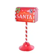 Gibson Gifts Lustre Xmas Mailbox Standing Home/Office Display Decor 32x15cm