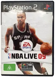 NBA Live 09 PS2 PAL *No Manual* (Preowned)