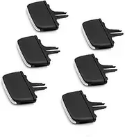 MKVAXR for Volvo, XC90 V90 S90 Car Air Conditioner Vent Clip Repair Kit Front Rear AC Vent Grille Outlet Tab Clip Slider Car Air Vent Clip(Black OneColor)