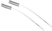 STOBAZA 2Pcs Long Pipe Washer Cleaner Brush Material for Cleaning Drum Washing Machine Inner Walls and Crevices Lightweight and Portable Design for Effortless Use