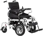 Motorized Wheelchair for Seniors,Electric Wheelchair for Adults,All Terrain Lightweight Foldable Electric Wheelchairs,Powerful Dual Motor Power Wheelchairs,360°Joystick Up to 330 Lbs