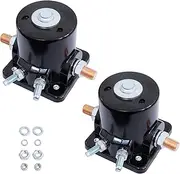 Relay Switch, 12V, 4 Terminals, Powersports-starters, Black for Johnson, Evinrude, OMC Outboard