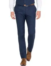 [Ferrari Formalwear] Tailored Fit Trouser in Navy