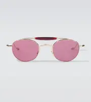 [Jacques Marie Mage] Jacques Marie Mage Dasan aviator sunglasses One Size purple