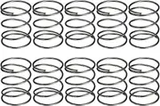 uxcell 20Pcs Compression Spring, 20mm OD, 1.2mm Wire Size, 25mm Free Length, Spring Steel Construction Extended Mechanical Compression Springs for Shop and Home Repairs, Silver Tone