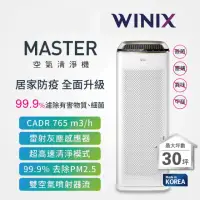 在飛比找momo購物網優惠-【WINIX 韓國原裝】30坪空氣清淨機 MASTER(雷射