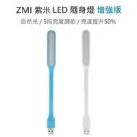 在飛比找有閑購物優惠-強強滾-ZMI 紫米 LED隨身燈 增強版 USB手電筒 u