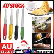Stainless Steel Handheld Nutmeg Zester Cheese Grater Citrus Grinder Tools AU