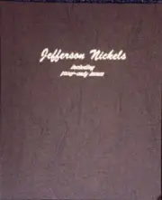 Dansco Album 8113 - JEFFERSON NICKELS W/PROOF (1938-2005)