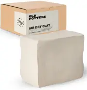 Premium Air Dry Clay, White, 10 lbs, All Natural Modeling Clay. Ideal for Beg...