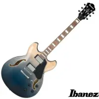 在飛比找蝦皮購物優惠-Ibanez AS73FM-TIF 透明靛藍漸層 Hollo