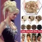 LARGE Messy Bun Hair Piece Scrunchie Thick Curly Hair Updo Extension Ponytail US