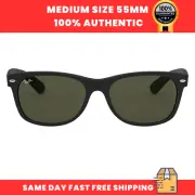 Ray-Ban Sunglasses RB2132 622 Black Square G-15 Green Classic Non-Polarized 55mm