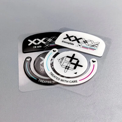 Glass Mouse Skates Glide Feet Pads Mouse Feet Sticker for G Pro X Superlight