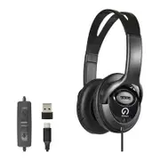 Shintaro OverTheEars USB-C Headset With In Line Mic [SH-123]