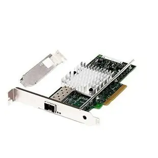 伺服器網卡 Vogzone for Intel X520-DA1 10Gb PCI-E Network Card NIC, Single SFP+ Port, PCI Express Ethernet Converged LAN Adapter with Intel 82599EN Chipset, -ooa a