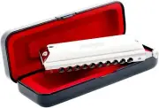 East top Chromatic Harmonica Key of C Professional Mouth Organ Harmonica Gift