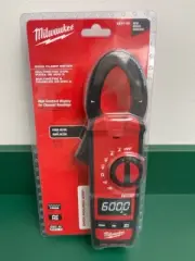 MILWAUKEE (2237-20) 600 Amp AC/DC Digital Clamp Meter HVAC/R New (EZ5000940)