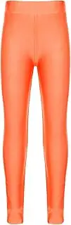 [Sinleey] Kids Girls Leggings Athletic Leggings High Waisted Leggings Running Yoga Pants
