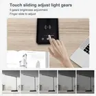 LED Desk Lamp Touch Control Adjustable Timing 5 Gears 50pcs Light Chips Fold HG5