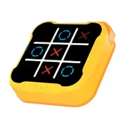 Tic Tac Toe Bolt Game, Brain Teaser Memory Game, Rechargeable Handheld Puzzle Console, Portable Travel Board Game for Kids & Adults A