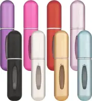 8Pcs Mini Refillable Perfume Atomizer Bottle Atomizer Travel Size Spray Bottl...