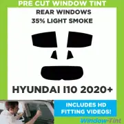 Pre Cut Window Tinting Film for Hyundai i10 2020+ 35% Light Rear Tint Kit Tint