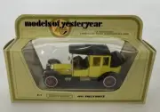Vintage Matchbox Models Of Yesteryear 1912 Rolls Royce Y-7 NIB Never Opened
