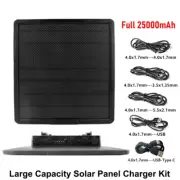 Solar Power Panel Kit Type-C IP66 Fast Charging Trail Camera 25000mAh Capacity