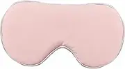 Baluue Portable Sleep Eye Mask Breathable Double Sided Eyeshade Cover for Travel Relieves Eye Pressure Comfortable Design for Restful