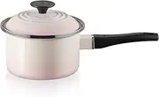 ル・クルーゼ(Le Creuset) Le Creuset Enameled EOS Saucepan, 6.3 inches (16 cm), Shell Pink