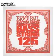 Ernie Ball Nickel Wound Electric Bass String Single | .125