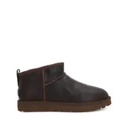 [Ugg] Ugg Ultra Mini LTHR Regen Boots 36 IT BROWN