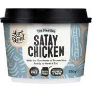Hart & Soul All Natural Supergrain Satay Chicken 250g