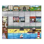 TTS Bee-Bot Seaside Floor Mat, Educational Floor Robot Toy, Above 3 years toy