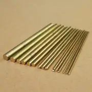 15 pcs Brass Rod Bar DIY Watch Tools Parts Watchmaker Lathe (2 to 8mm)