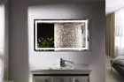 Bathroom Mirror - LED Backlit Mirror - Illuminated LED Bathroom - Budapest IV