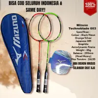 在飛比找蝦皮購物優惠-Mizuno Technoblade 603 黑色霓虹橙綠羽