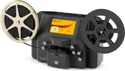 KODAK REELS 8Mm & Super 8 Films Digitizer Converter with Big 5” Screen, Scanner Converts Film Frame by to Digital MP4 Files for Viewing, Sharing Saving on SD Card 3” 4” 7” and 9” Black