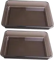 2pcs Under Seat Storage Box for Car Compact Trunk Organizer Versatile Car Storage for Shoes Umbrellas Tools Maximize Vehicle Space