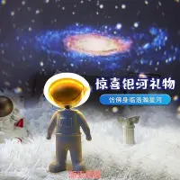 在飛比找Yahoo!奇摩拍賣優惠-精品宇航員星空投影儀小夜燈臥室太空人創意系列禮物月球月亮氛圍