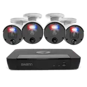 4 Camera 8 Channel 4K Master-Series NVR Security System | SWNVK-876804SF
