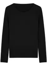 Wolford Aurora Pure Stretch-jersey top - Black - M M