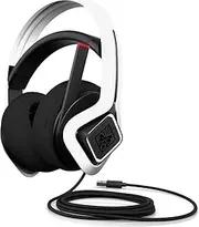 HP OMEN, Mindframe2 PC Gaming Headset with RGB, FrostCap Active Cooling Technology, 7.1 Virtual Surround Sound, Noise-Cancelling Folding mic, White