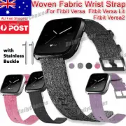 Replacement Band For Fitbit Versa /2/Lite Fabric Watch Sports Strap Wristband