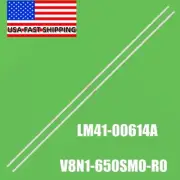 LED strips for Samsung 65NU7100 UN65NU7100 UN65RU7100 V8N1-650SM0-R0 LM41-00614A
